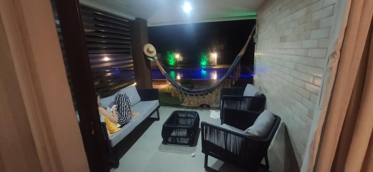 Pe Na Areia Itacimirim Villa Camacari Bagian luar foto